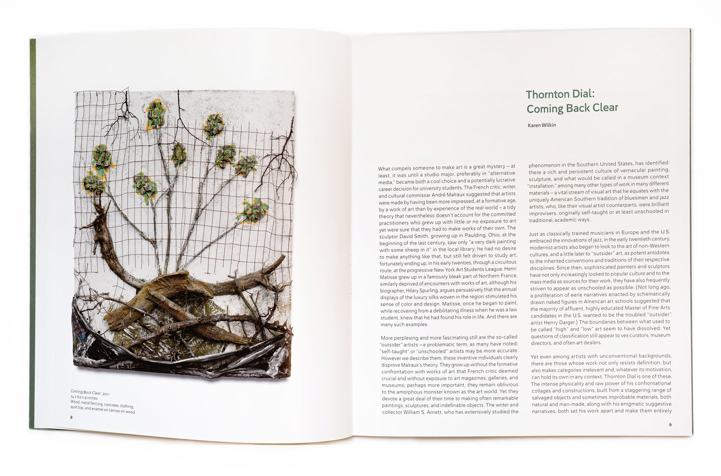 Thornton Dial: Viewpoint of the Foundry Man