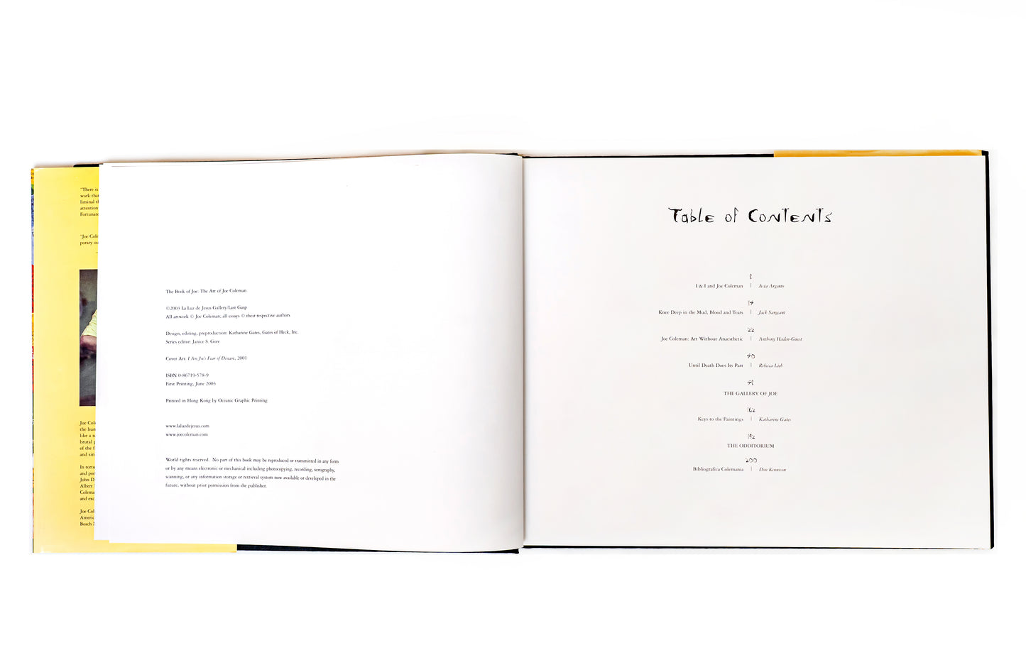 Joe Coleman: The Book of Joe